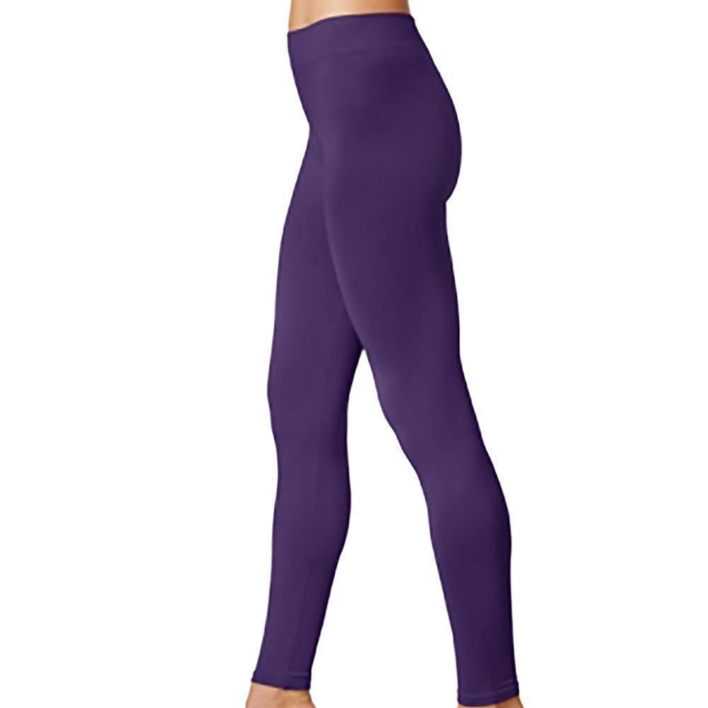 Hue First Looks Seamless Leggings Aubergine